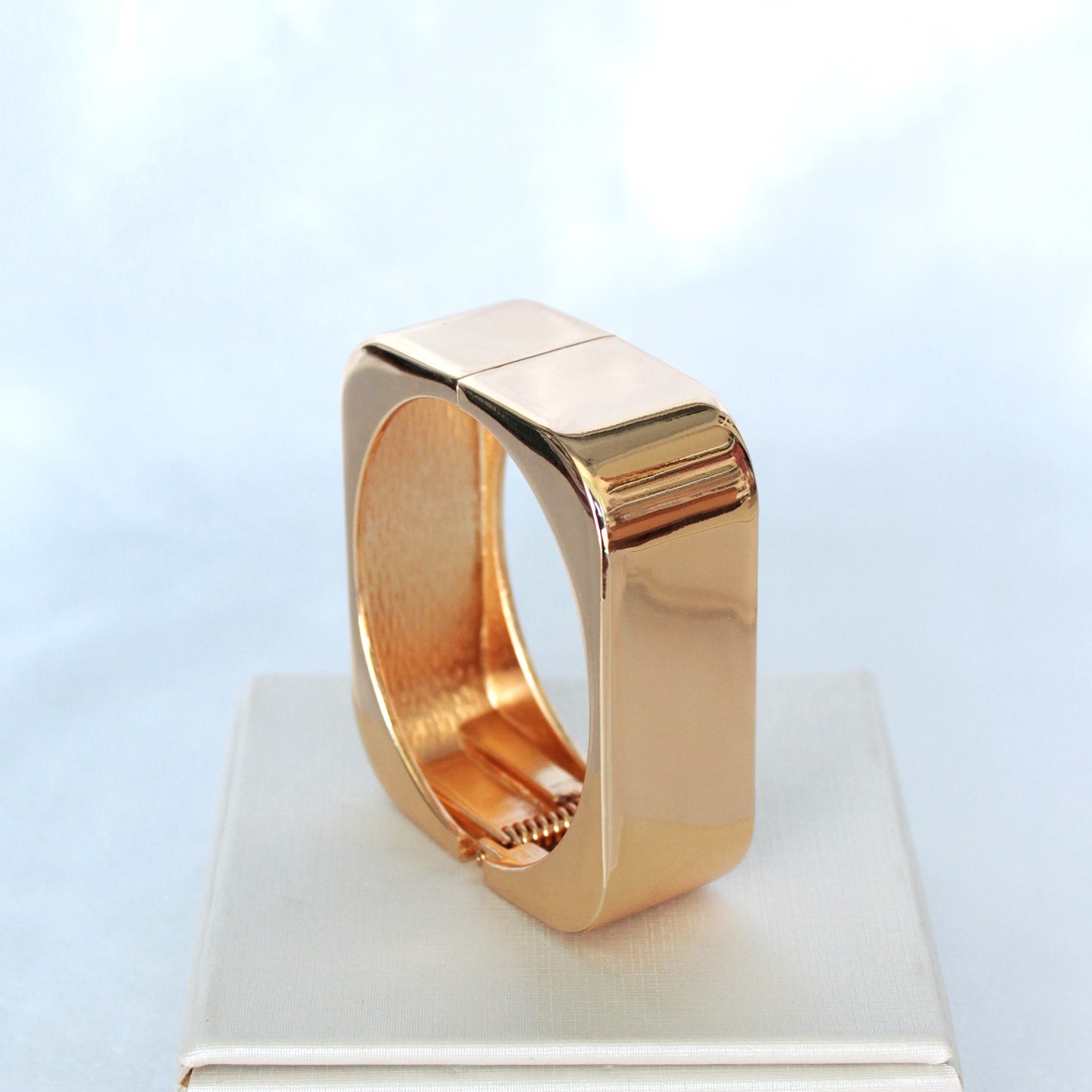 Bracelete - Banho de ouro 18K - Retangular