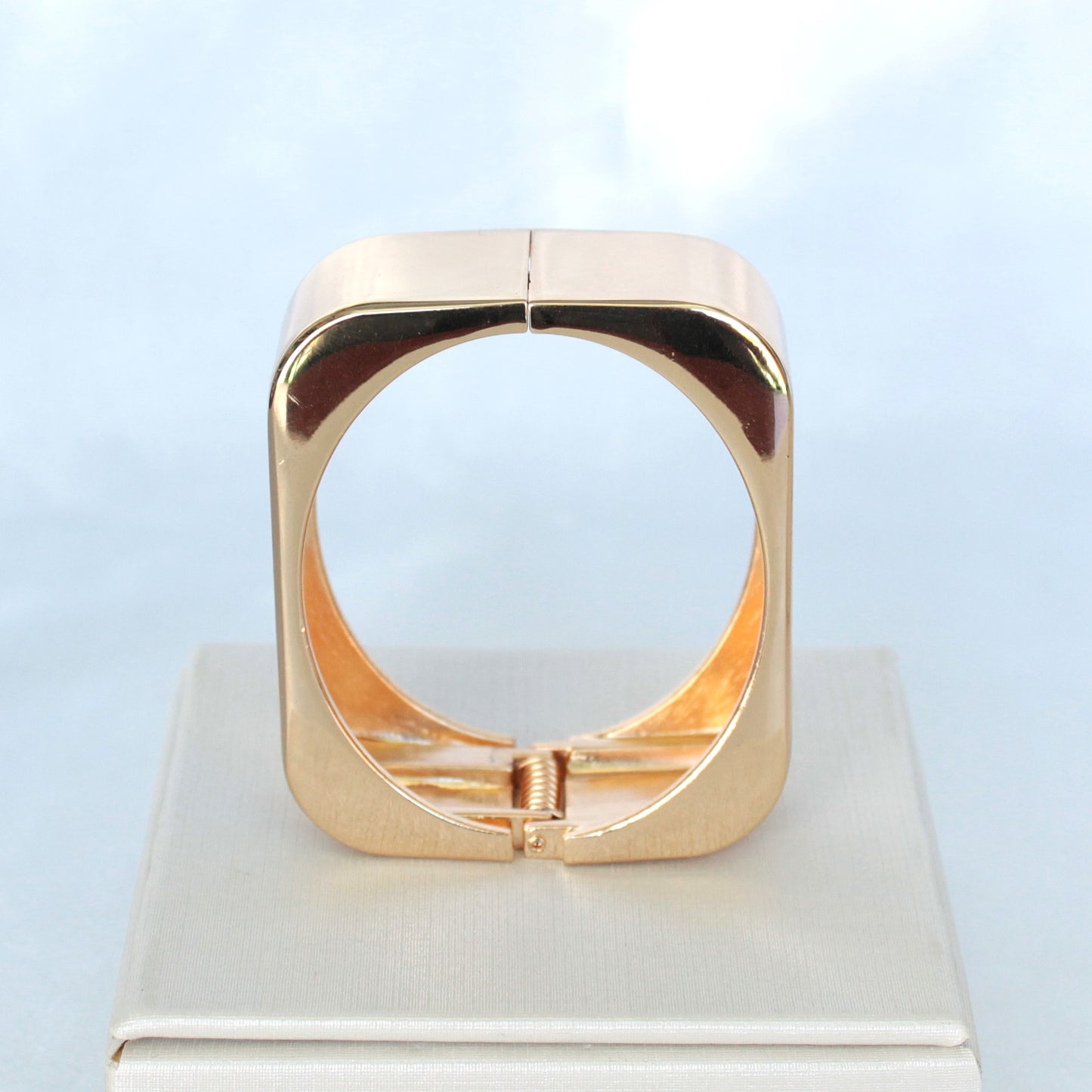 Bracelete - Banho de ouro 18K - Retangular